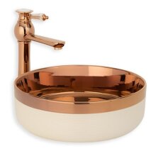 Tezgah Üstü Porselen Lavabo E-4000R 