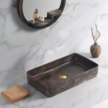 Tezgah Üstü Porselen Lavabo E-4061K  - 3