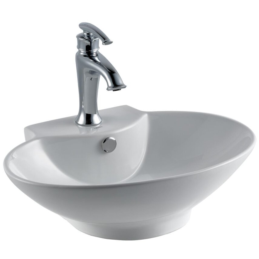 Tezgah Üstü Porselen Lavabo E-4106  - 1