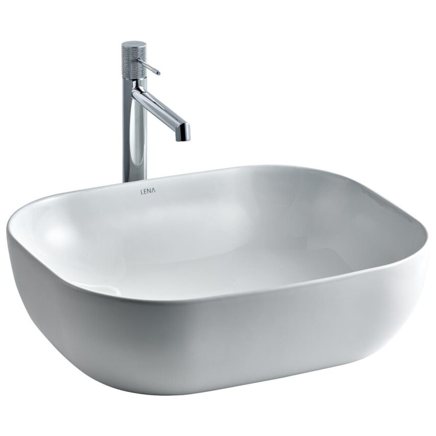 Tezgah Üstü Porselen Lavabo E-4613  - 1