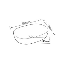 Tezgah Üstü Porselen Lavabo E-4613  - 2