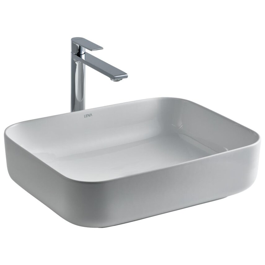 Tezgah Üstü Porselen Lavabo E-4619  - 1