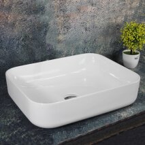 Tezgah Üstü Porselen Lavabo E-4619  - 3