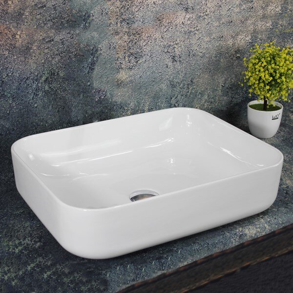Tezgah Üstü Porselen Lavabo E-4619  - 3