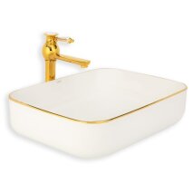  Tezgah Üstü Porselen Lavabo E-4619A
