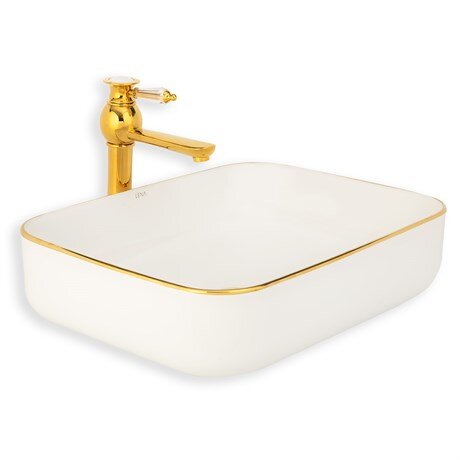  Tezgah Üstü Porselen Lavabo E-4619A - 1