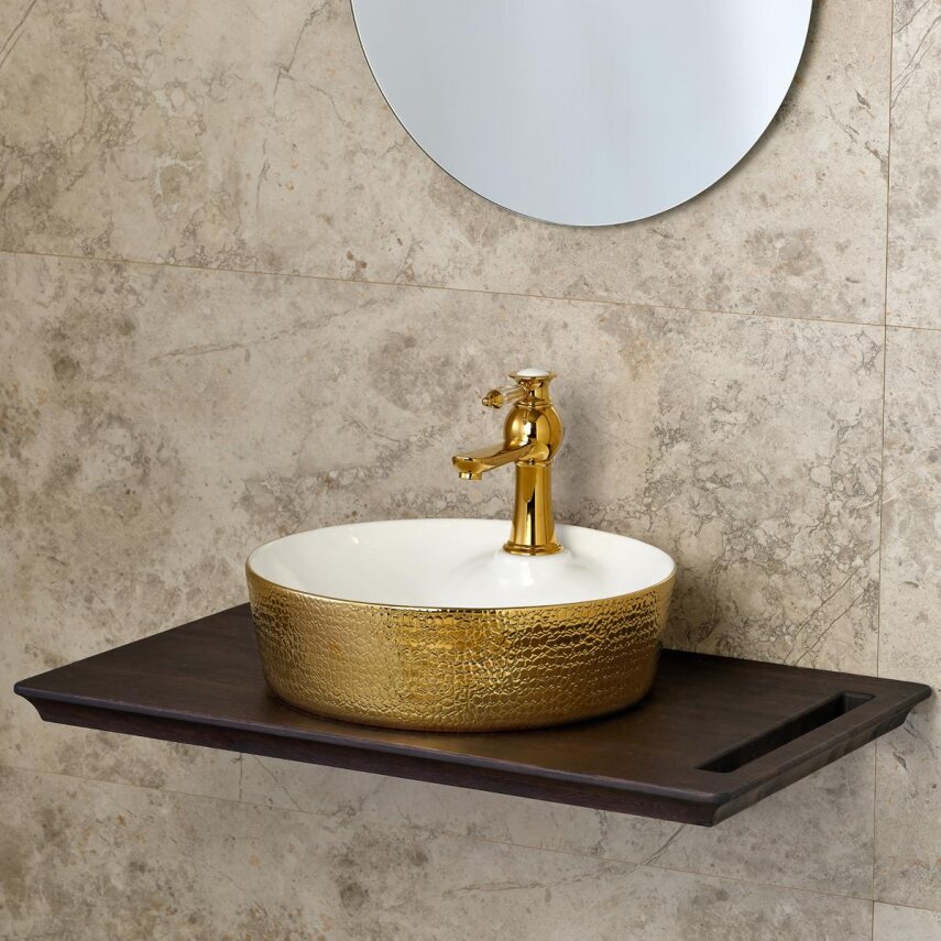 Tezgah Üstü Porselen Lavabo E-5001A  - 3