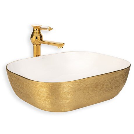 Tezgah Üstü Porselen Lavabo E-5003A  - 1