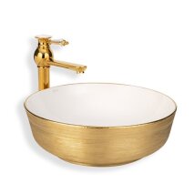 Tezgah Üstü Porselen Lavabo E-5004A 