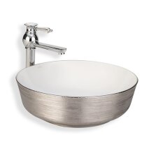 Tezgah Üstü Porselen Lavabo E-5004G 