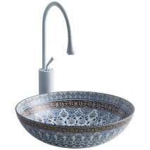  Tezgah Üstü Porselen Lavabo E-7029 