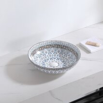  Tezgah Üstü Porselen Lavabo E-7029  - 3