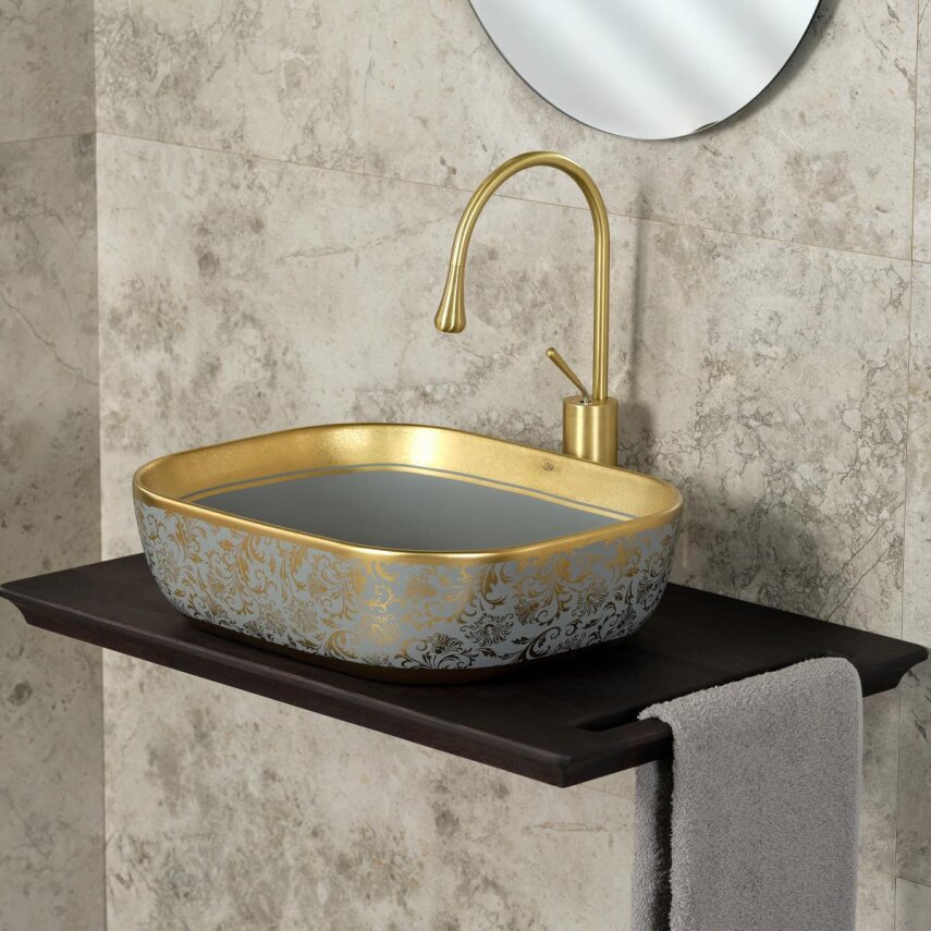 Tezgah Üstü Porselen Lavabo EH-4290MGA  - 2
