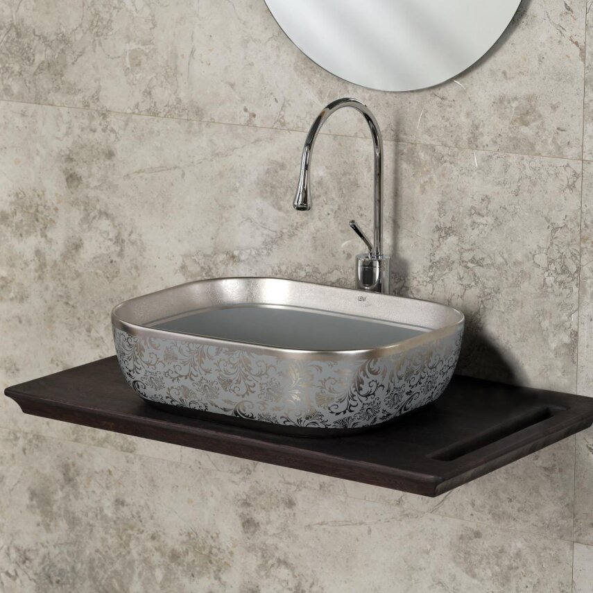 Tezgah Üstü Porselen Lavabo EH-4290MGG  - 2