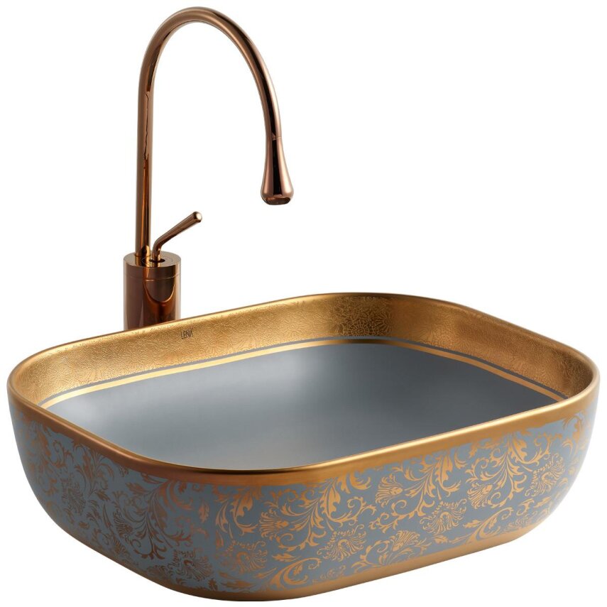 Tezgah Üstü Porselen Lavabo EH-4290MGR  - 1