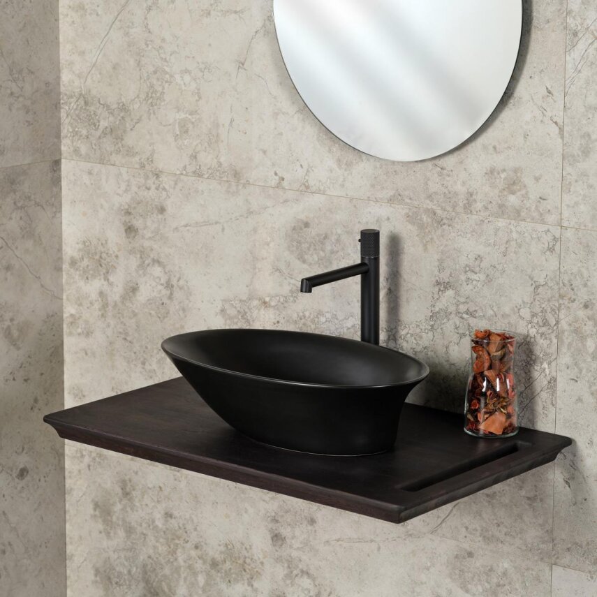 Tezgah Üstü Porselen Lavabo EH-4610MS  - 2
