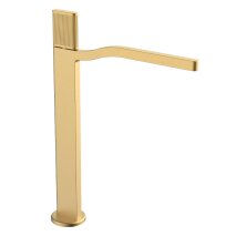  Yüksek Lavabo Bataryası Mat Altın FA-7022